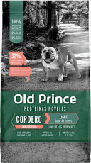 Old Prince Adult Dog Light All Breeds Cordero y Arroz Integral 15Kg